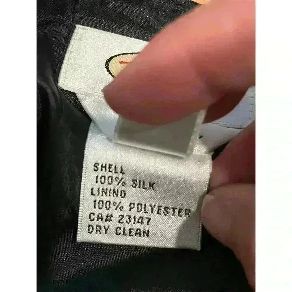 Talbots Women's A-Line Floral Silk Skirt Size 6 Multicolor Knee Length - Picture 7 of 7